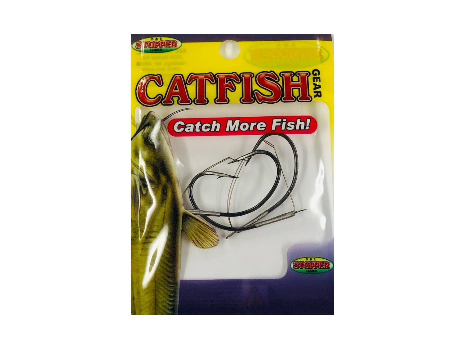 K&E Stopper Catfish Weedless Siego Spade Hooks