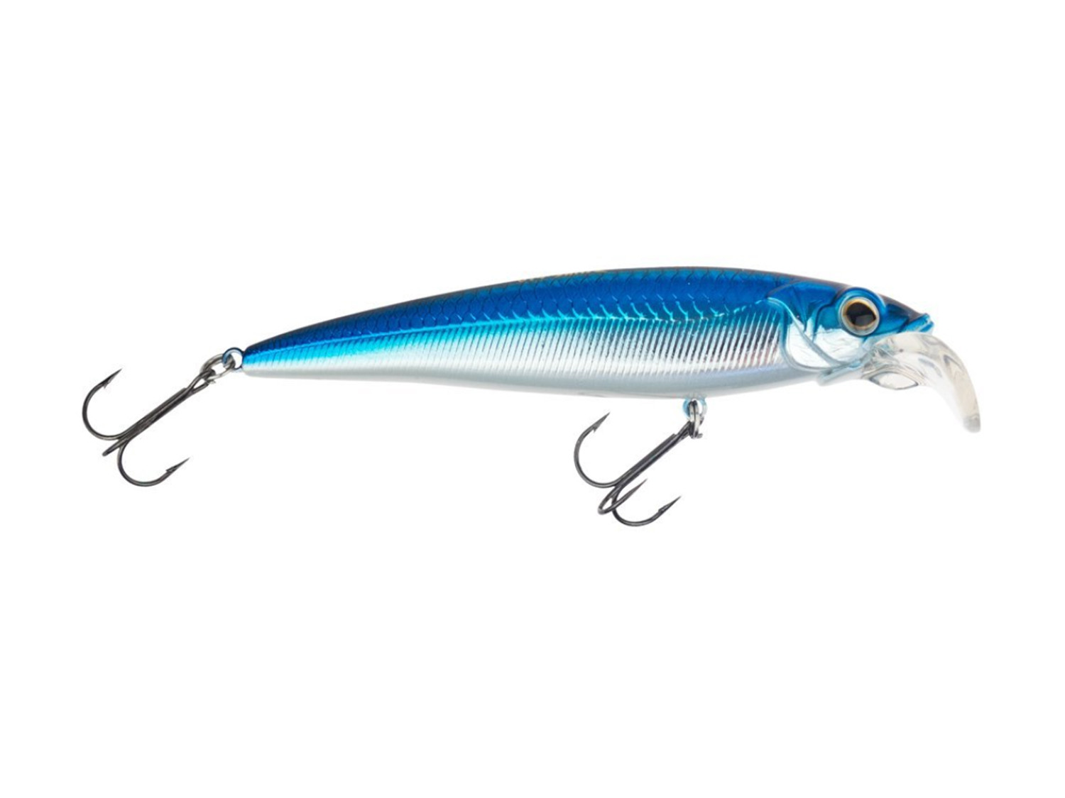 Strike Pro Jointed SUSPEND Floating Jerkbait Minnow MG-010SP#DBB in BABY BASS 