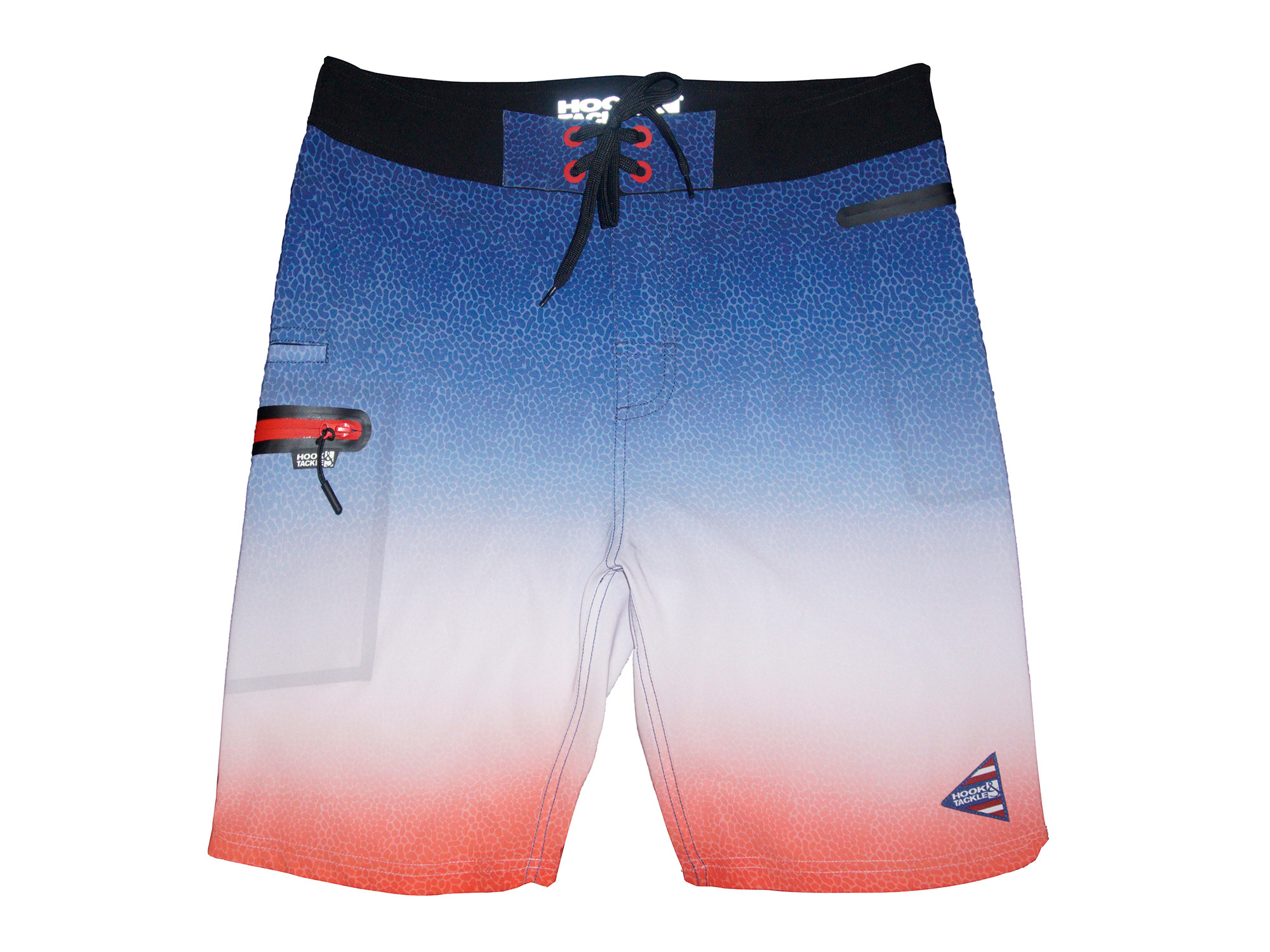 Hook & Tackle Tri-colored Boardshorts