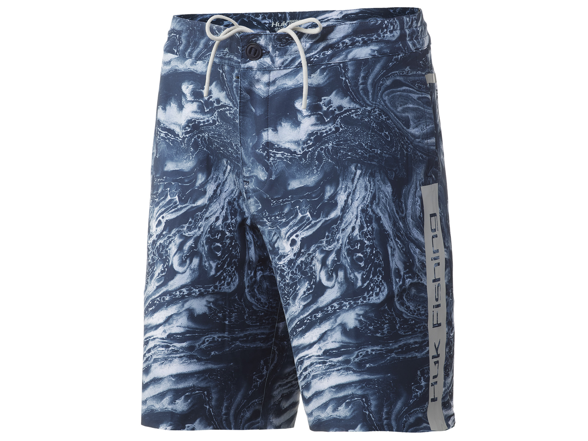 Huk Men's Pursuit Fishing Shorts - Titanium Blue - XL - Titanium Blue XL