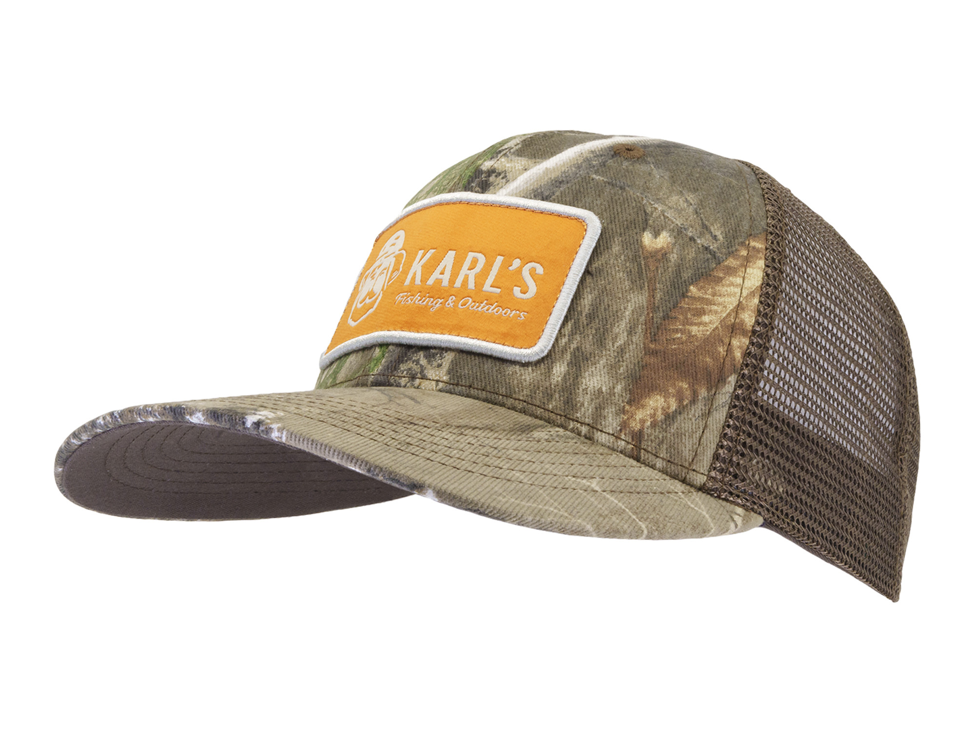 Karl's Fishing & Outdoors Camo Snapback Hat