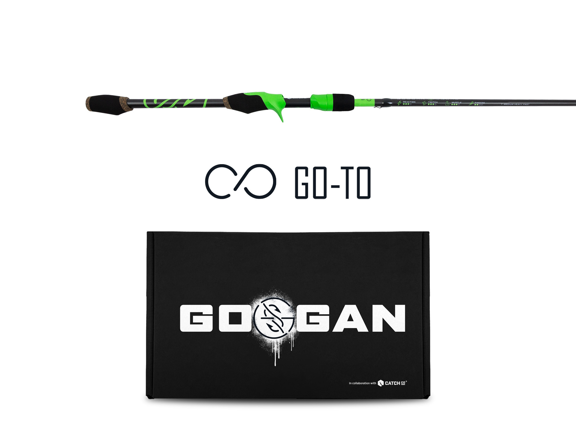 Googan Squad Catchsmart™ Go-To Rod & Kit Bundle