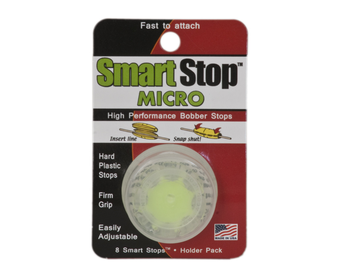 Clearly Outdoors Smart Stop Micro High Performance Bobber Stop Refill  Fishing Terminal Tackle, 24-pack 