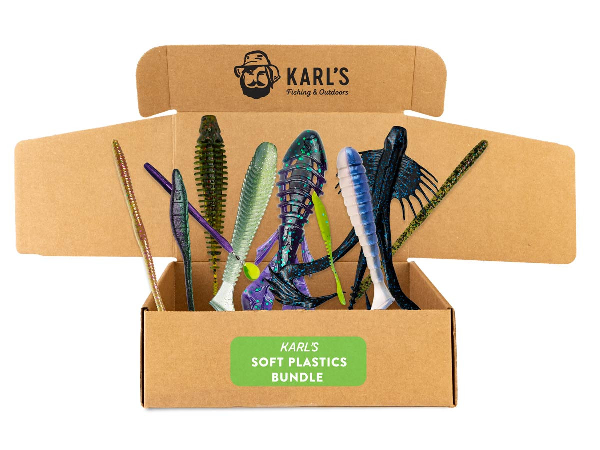 Karl's Fishing & Outdoors Soft Plastics Bundle