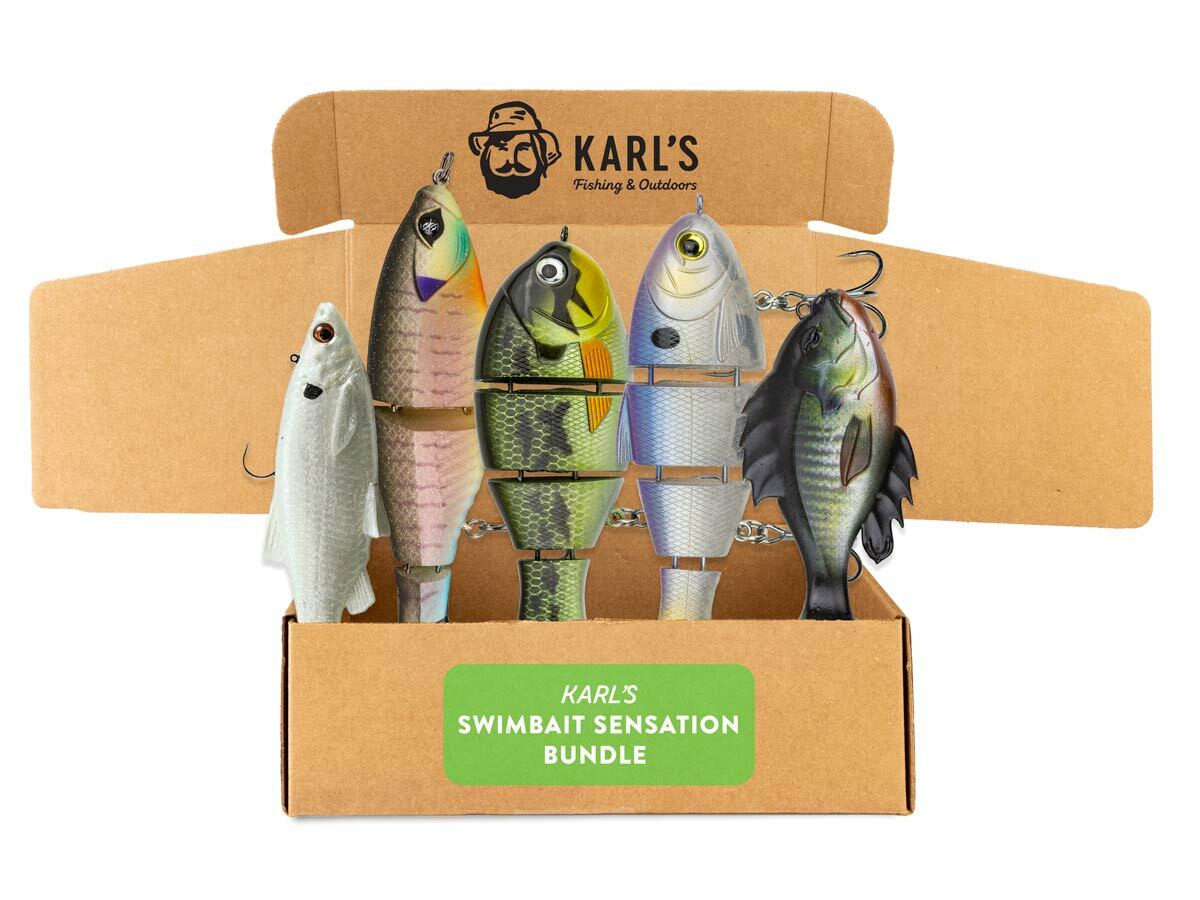 Karl's Fishing & Outdoors Swimbait Sensation Bundle