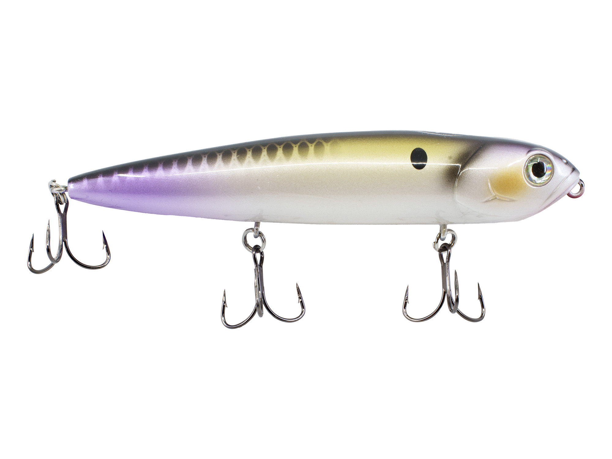 Holographic 120 Jerkbait Fishing Lure. Saltwater Fishing or Freshwater  Fishing. Blue Shad, Green Shad or Natural Shad. 