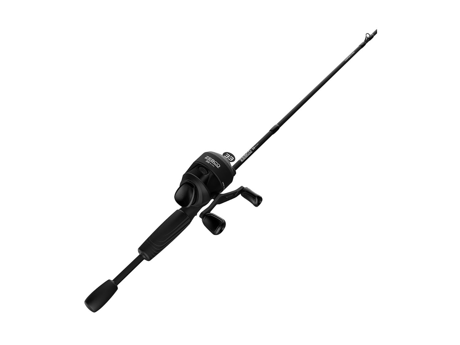 Zebco Lightweight ROAM Spinning Spinning Reel with Front Drag 5 Bearings -  Black