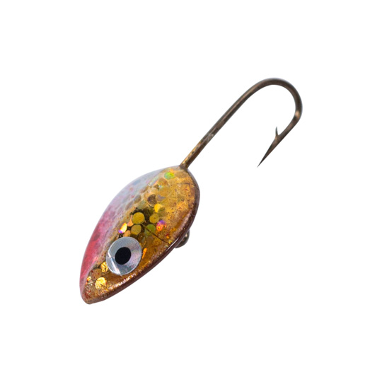 100 Lindy Foo Flyer Ice Jig Perch Walleye Lure 3/16 (closeout