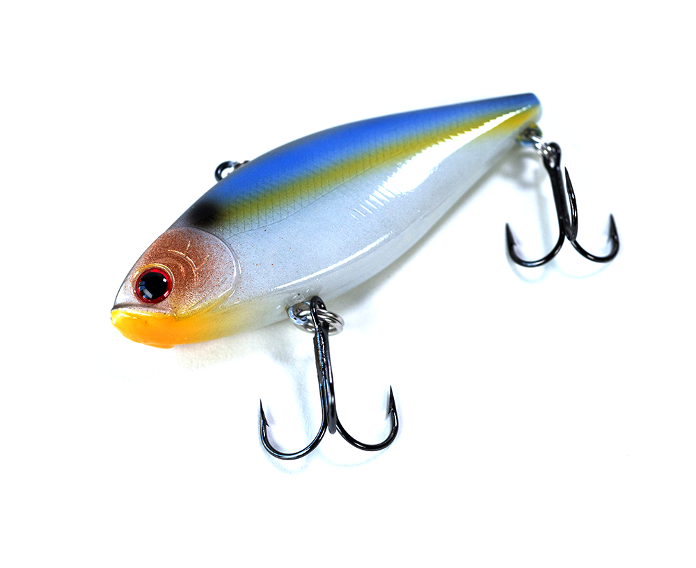 (2) Lucky Craft LV-300N 3 Sinking 3/4 Oz. Lipless Crankbaits Lime Chart New