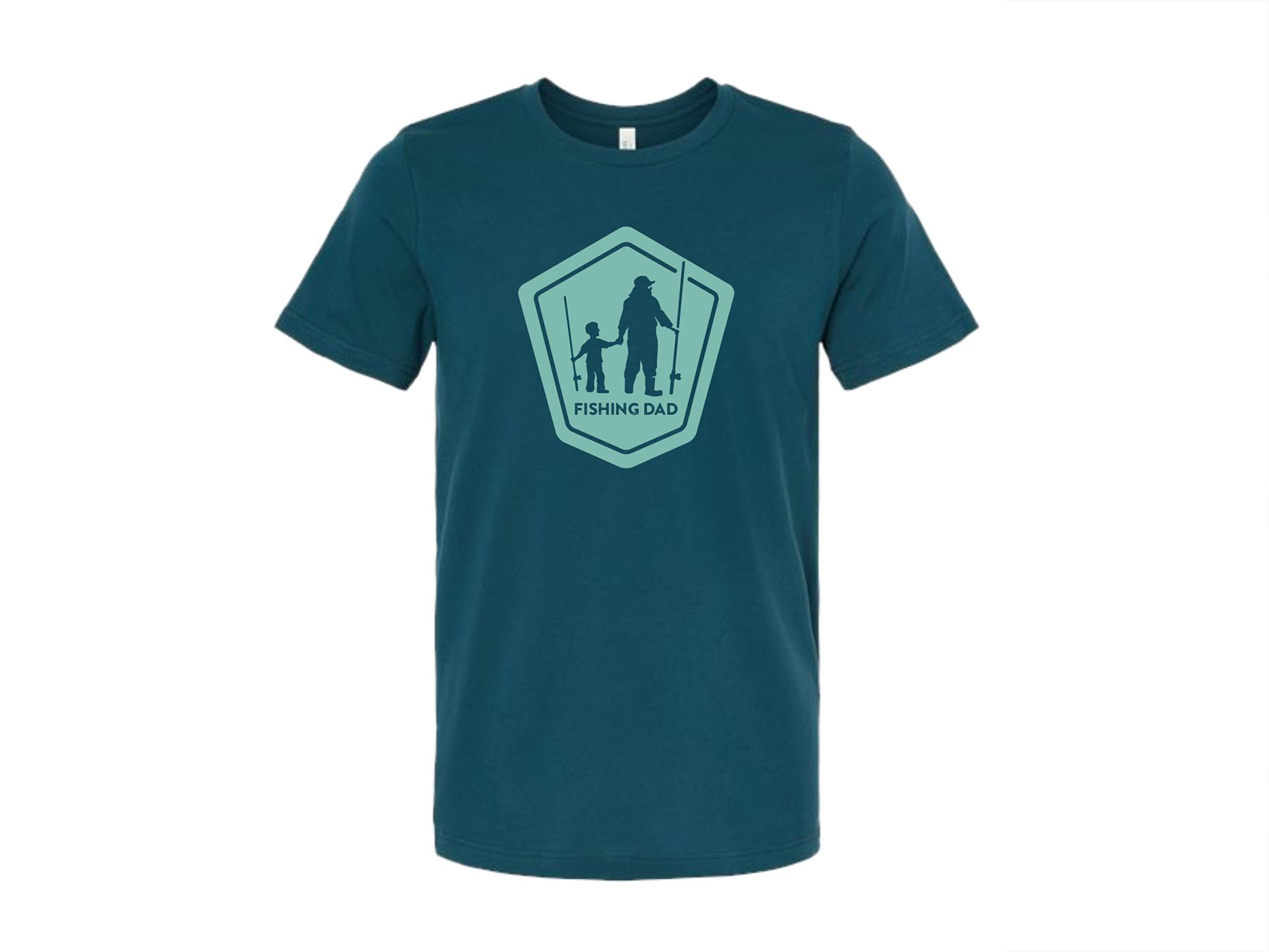 Fishing Dad with Son T-Shirt