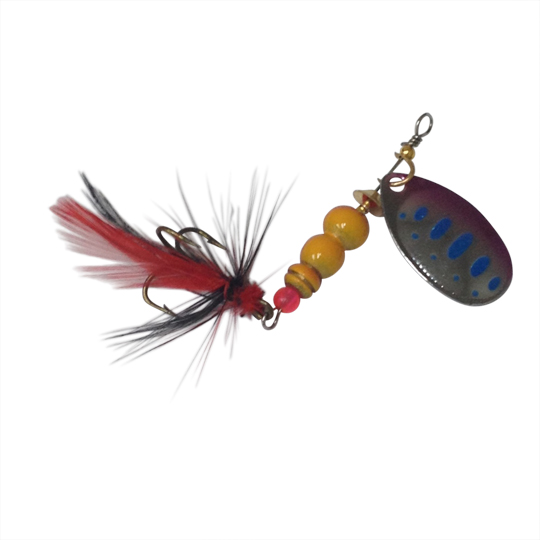 In-line Spinner, Chrome Baby Bass