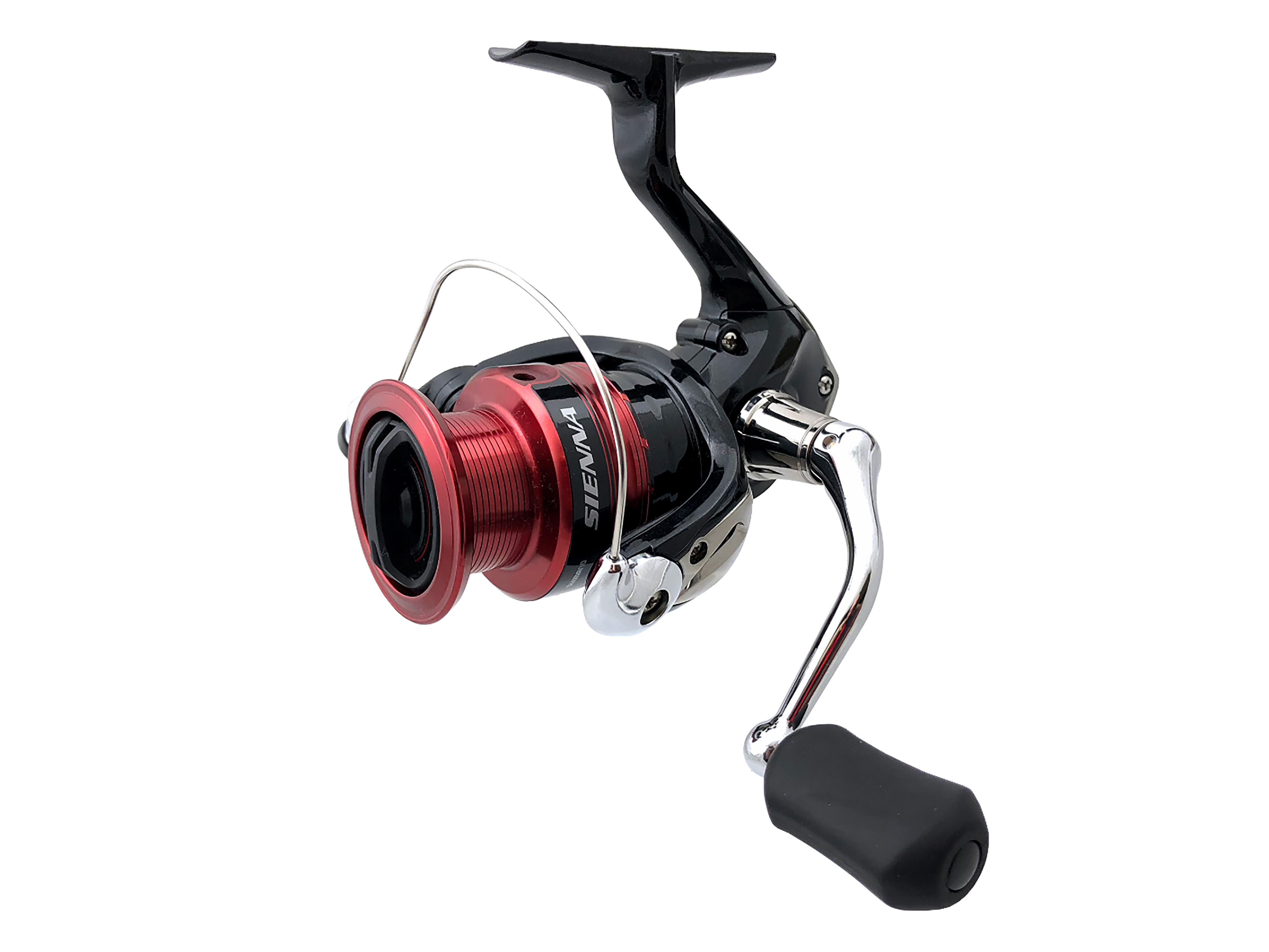 Shimano Sienna 2500HGFG Spinning Fishing Reel - Black/Red for sale